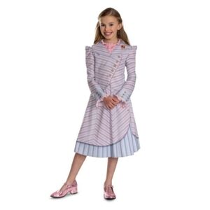 Disguise Wicked Glinda Shiz Classic Kids Costume Dress Up